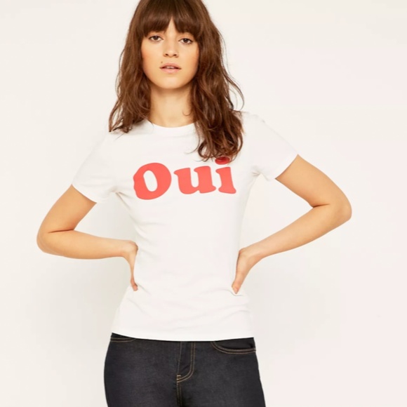 L'ecole Des Femmes Tops - L'ecole Des Femmes Oui & Non Tee